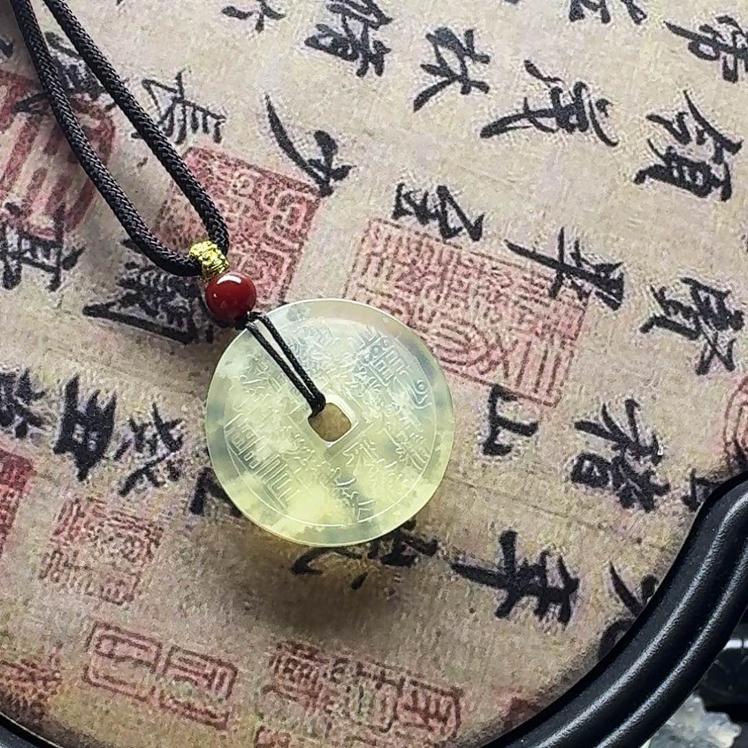 合金蛇纹石玉颈饰