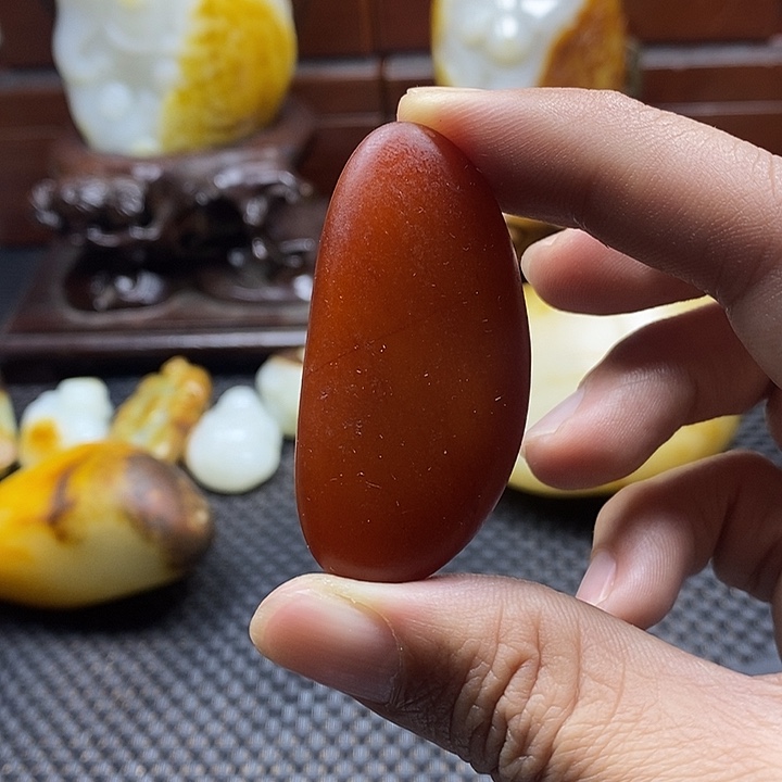 烈***1和田玉未镶嵌颈饰