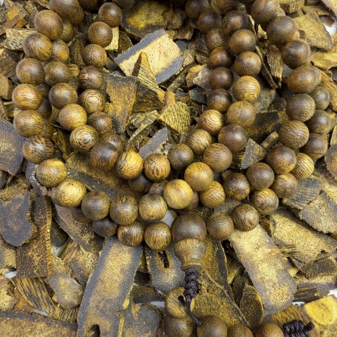 沉香沉香碎屑0.6张勺子圆珠多圈21