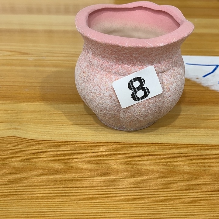 陶麦饭石多肉花盆内口6内高7