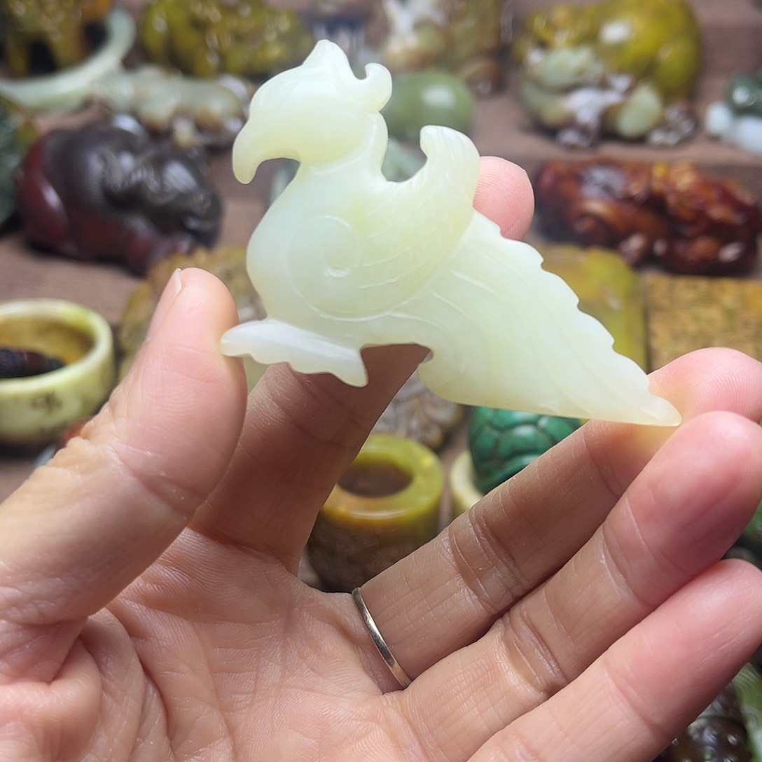 白玉菩提吊坠33。。