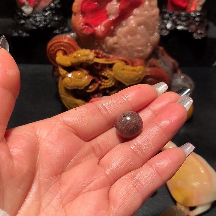 昌化石松**年大师作品漂亮