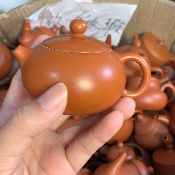 原矿朱泥茶壶茶具家用120