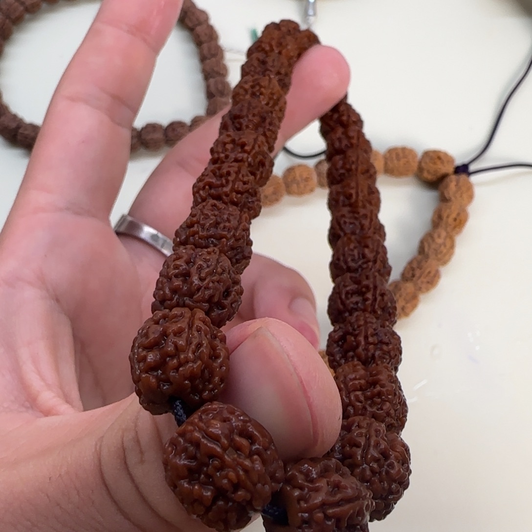 金刚菩提吊坠麦穗盘龙手持