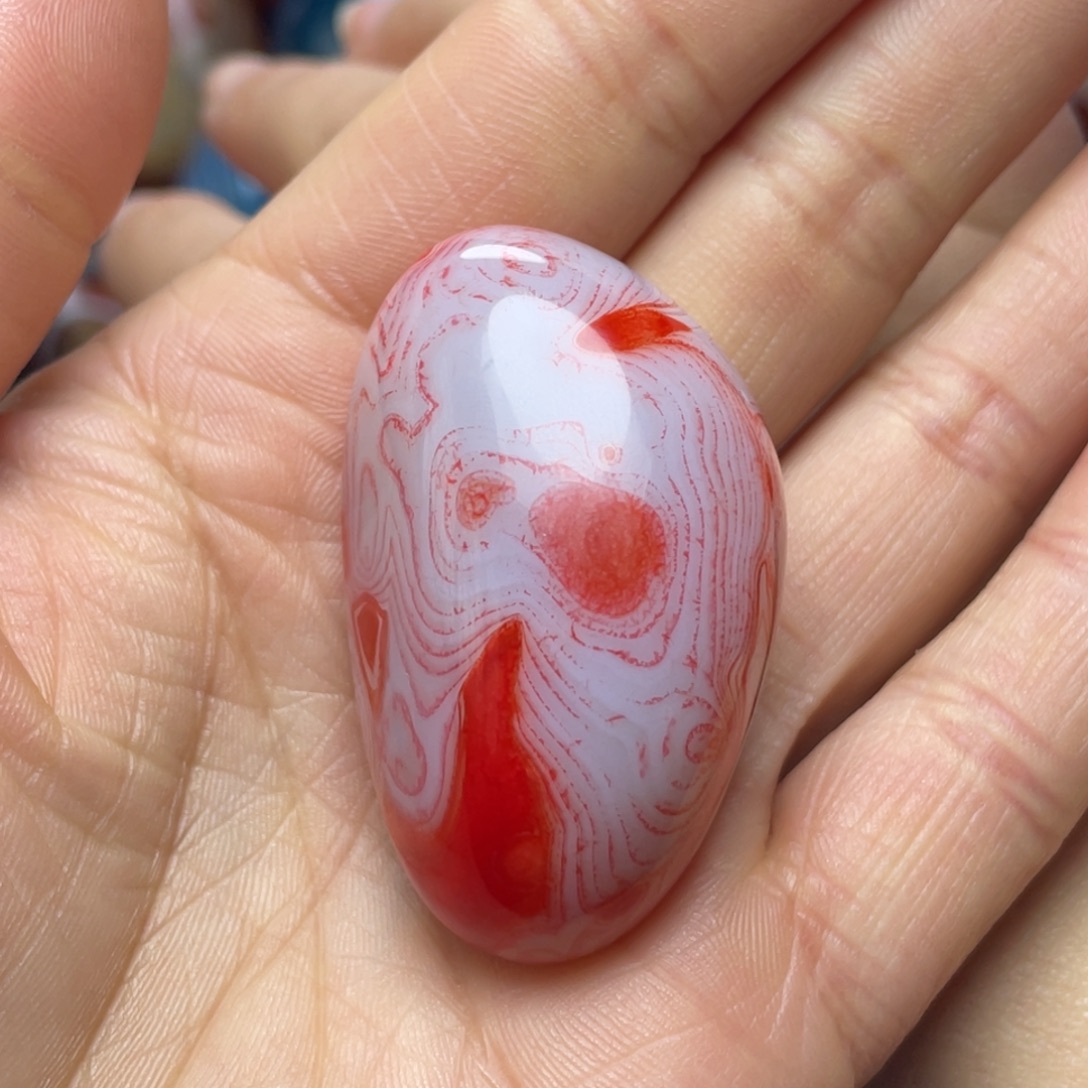 阿***拉玛瑙/玉髓未镶嵌珠宝奇石