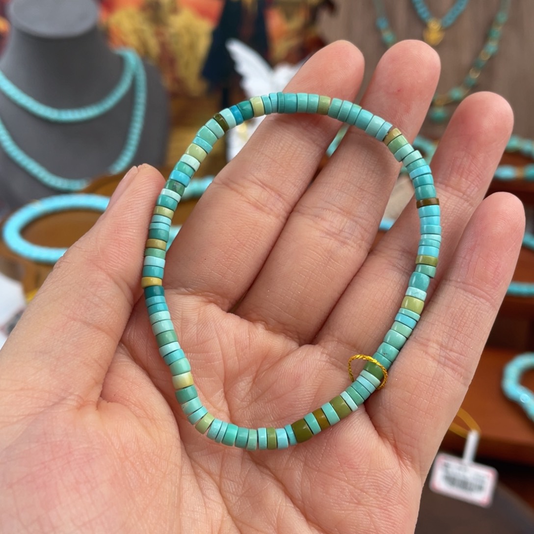 绿松石手链未镶嵌多宝卡3