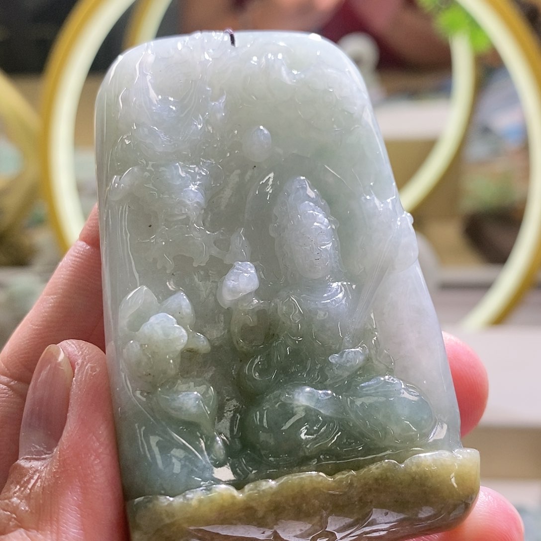 【闪购商品】翡翠颈饰未镶嵌11111111111111