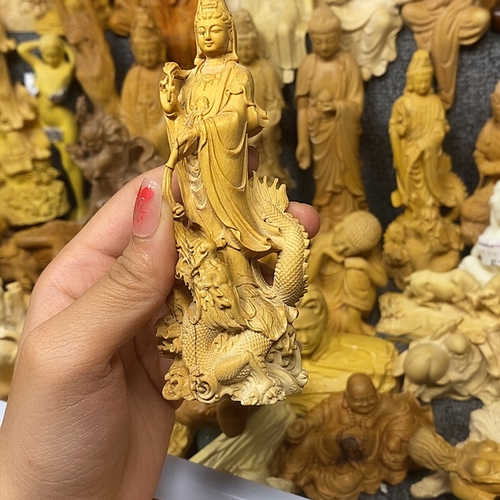 黄杨木黄杨木瑕疵观音