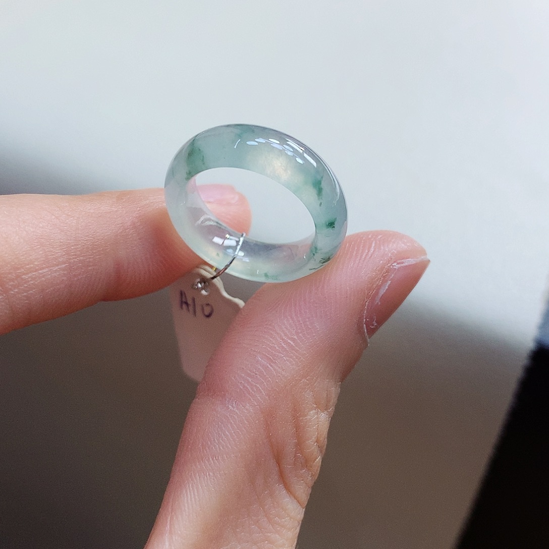 翡翠戒指未镶嵌*‍****6-7号