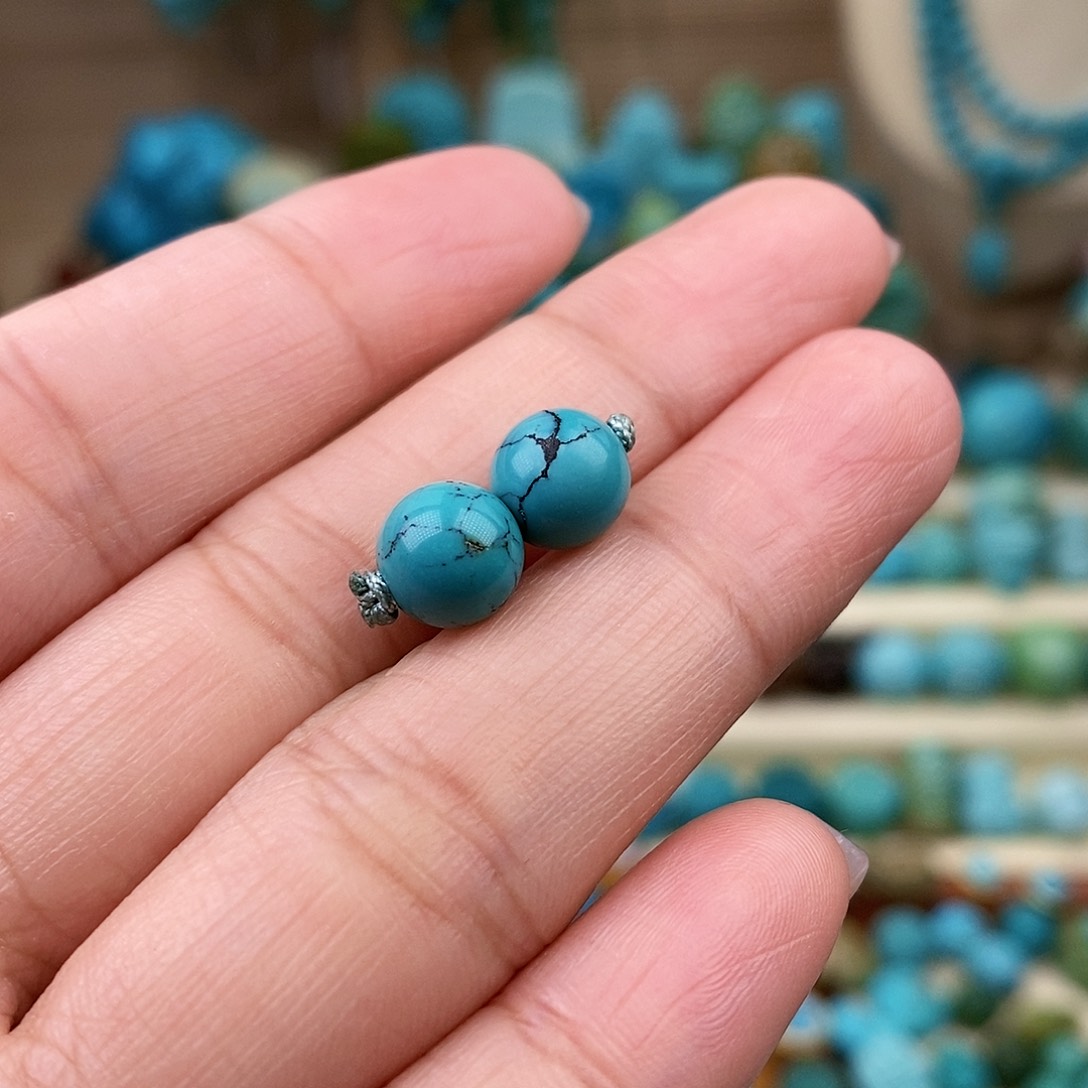 绿松石珠宝奇石未镶嵌7.7