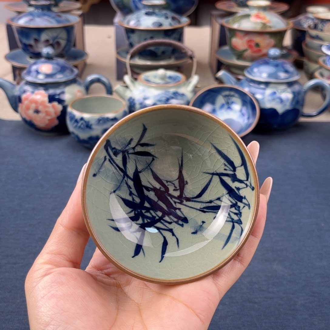 杯经典镇手绘手工茶具
