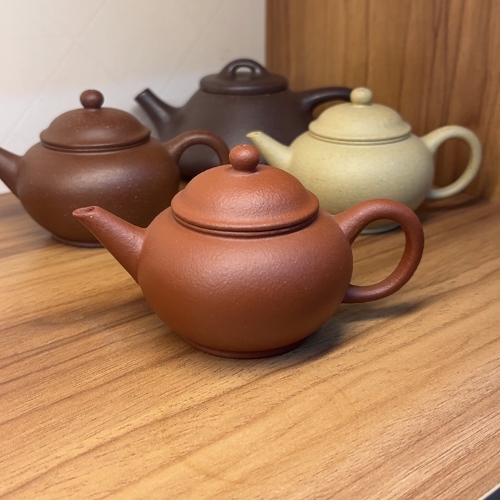 紫砂茶壶水平降坡泥