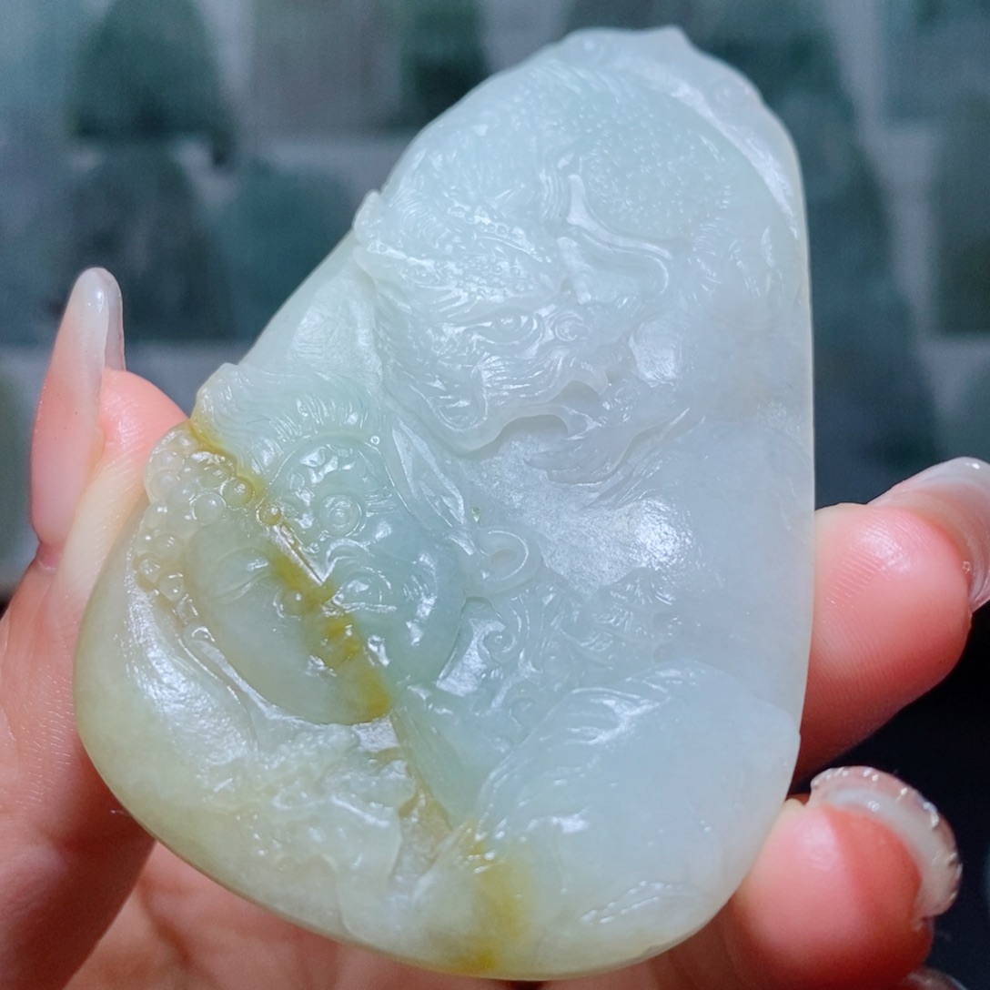 定制翡翠未镶嵌定制吊坠