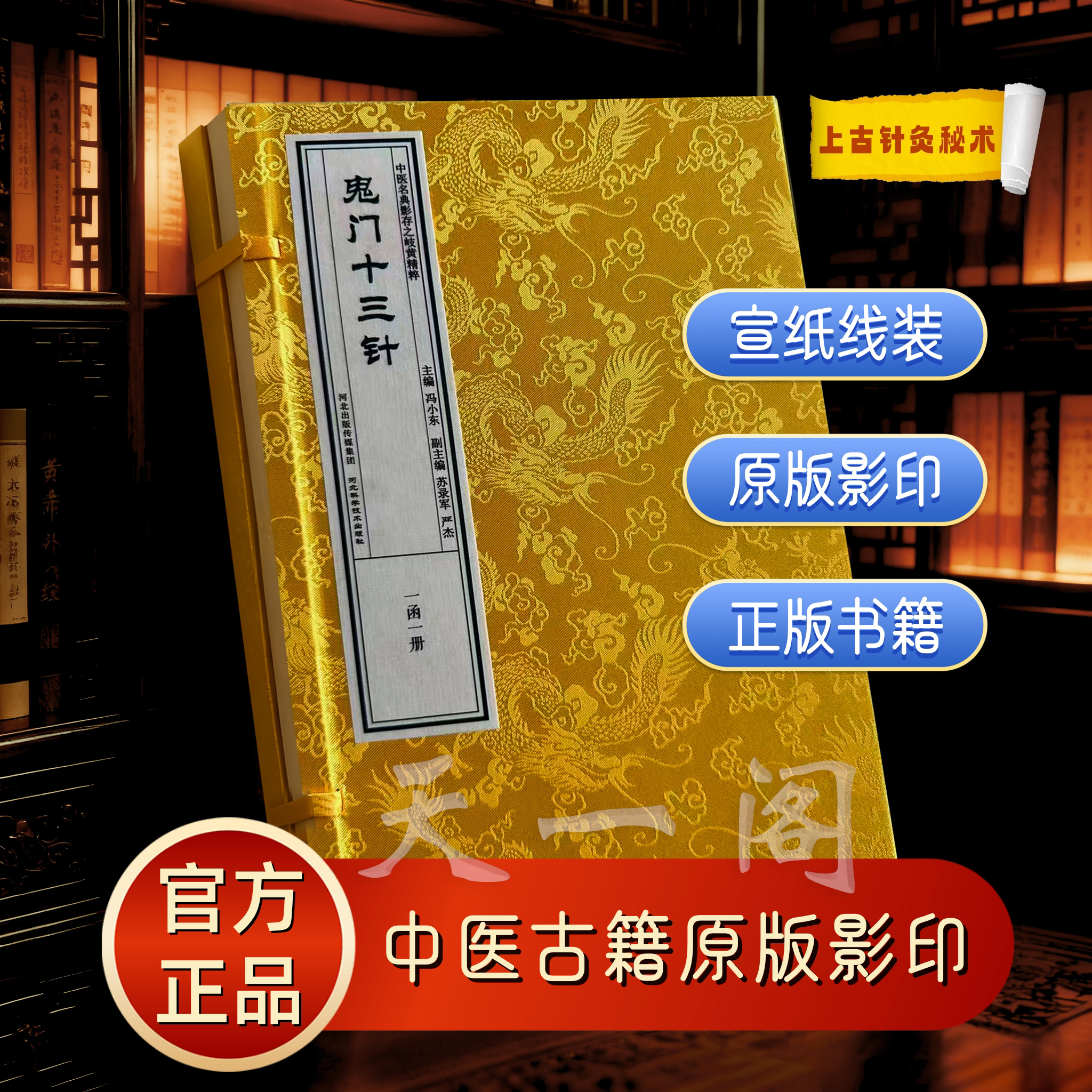 鬼门十三针  中医名典影存TQG专属