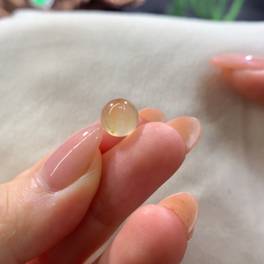 散珠翡翠高冰玻璃卡8.8