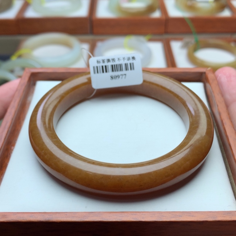 【闪购商品】和田玉手镯未镶嵌58