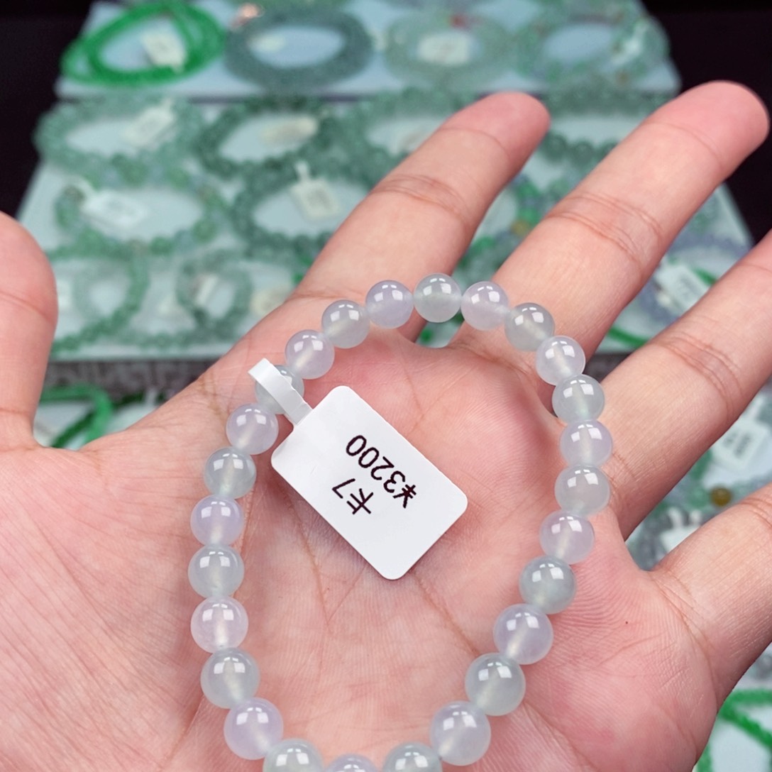 未镶嵌手链翡翠卡7