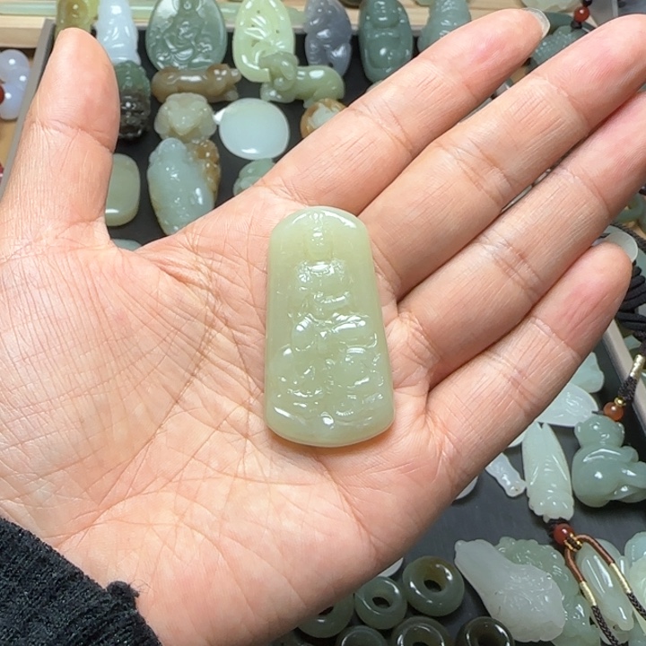 和田玉挂件未镶嵌