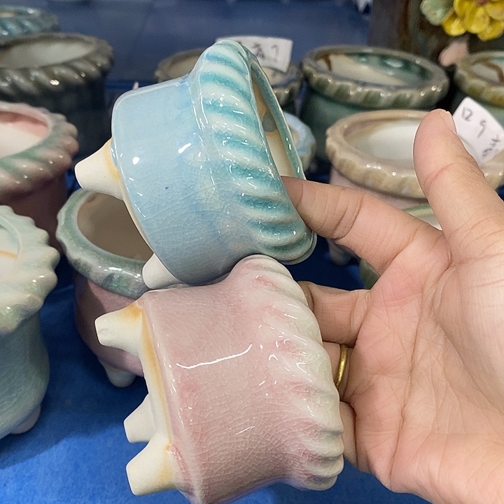 红陶【满10米包邮默认微瑕疵】2个口不圆浮力