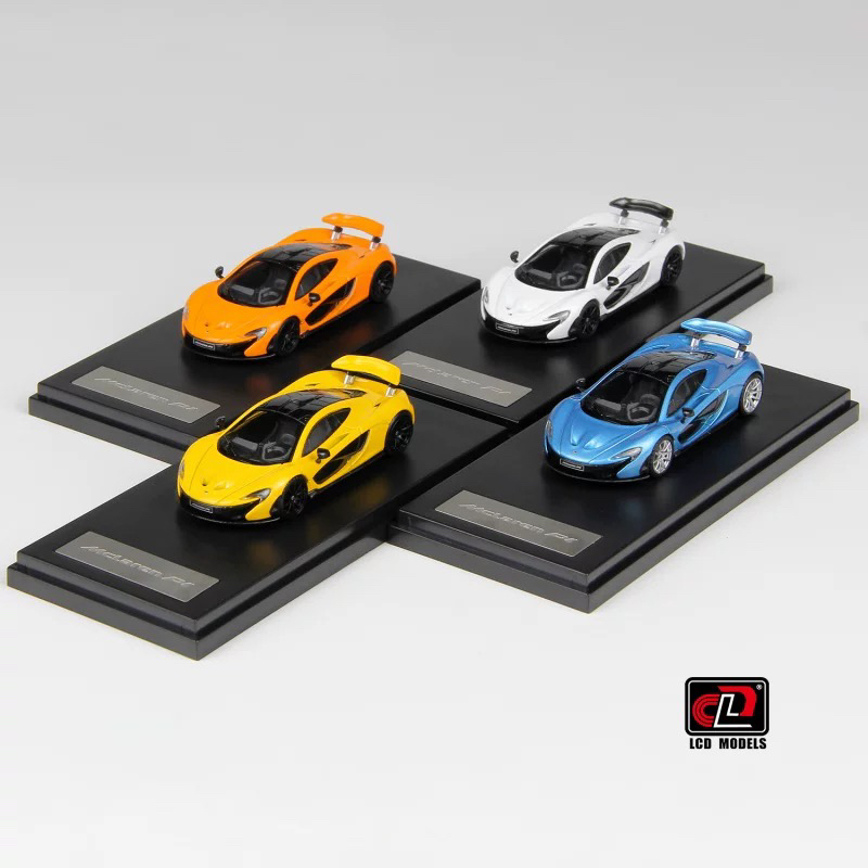 LCD 1:64 迈凯轮P1 升尾翼版本 合金车模