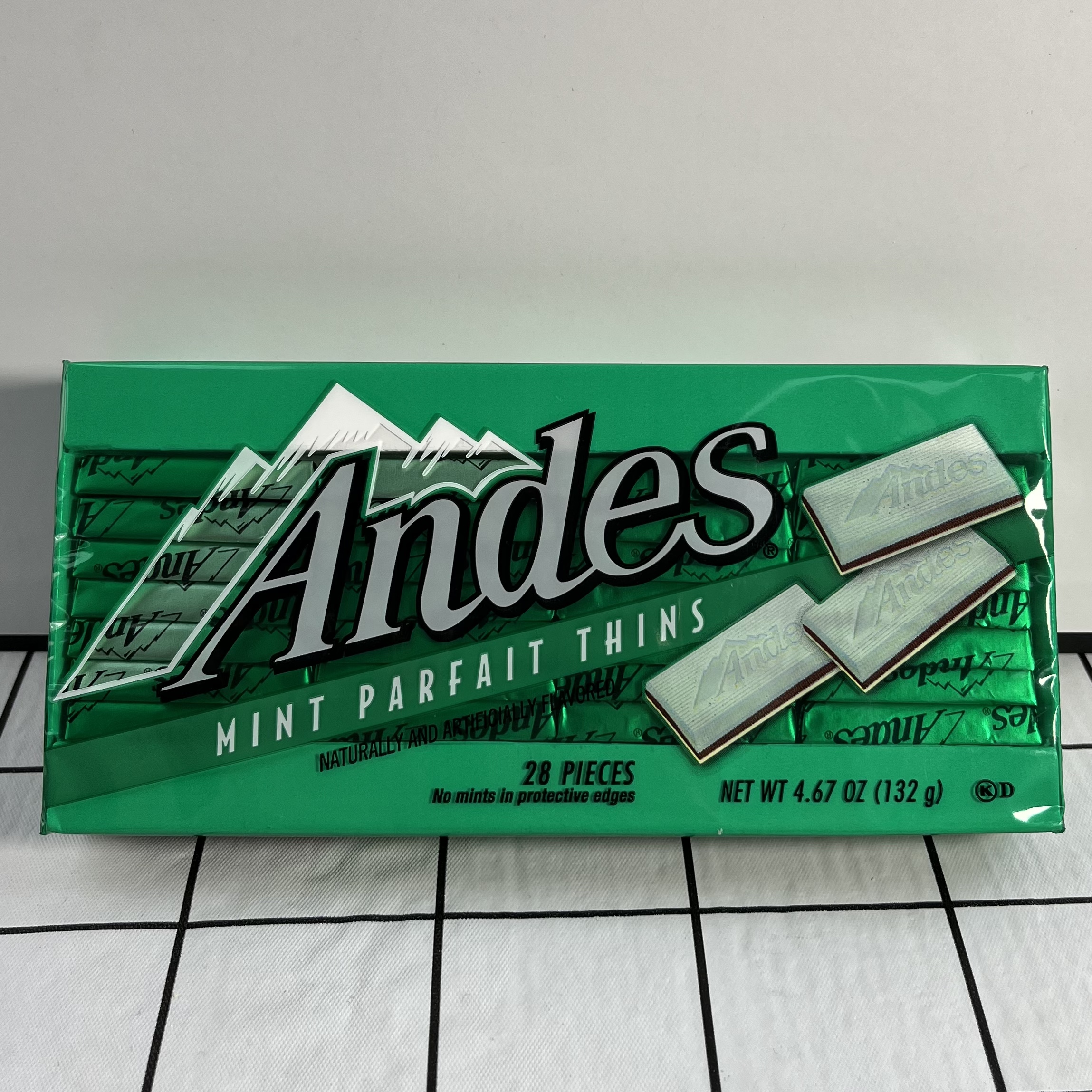 进口原装零食薄荷巧克力安迪士太妃夹心巧克力薄荷零食