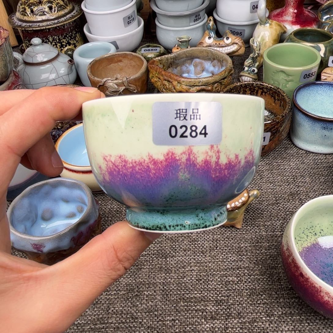 钧瓷杯子窑口自播原矿钧瓷28