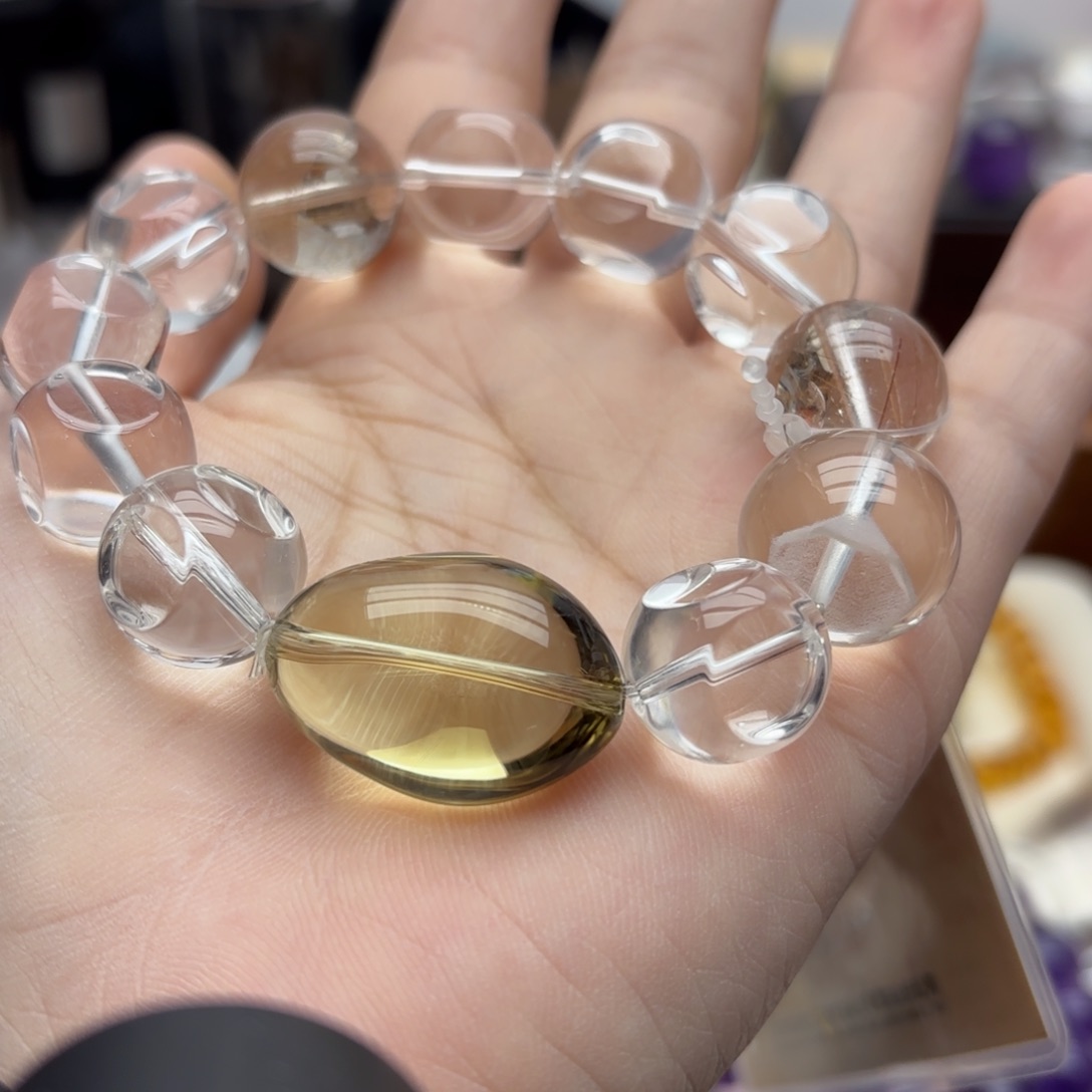 未镶嵌手链水晶手串