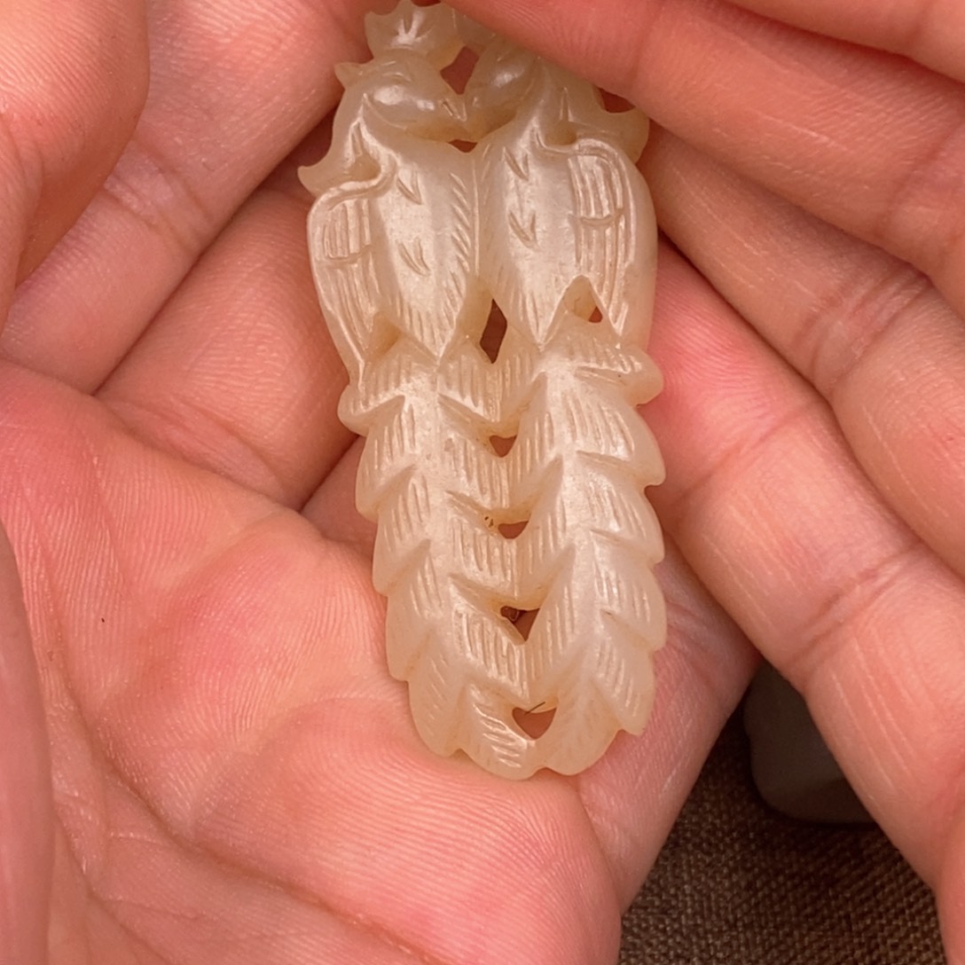 和田玉摆件未镶嵌不****！