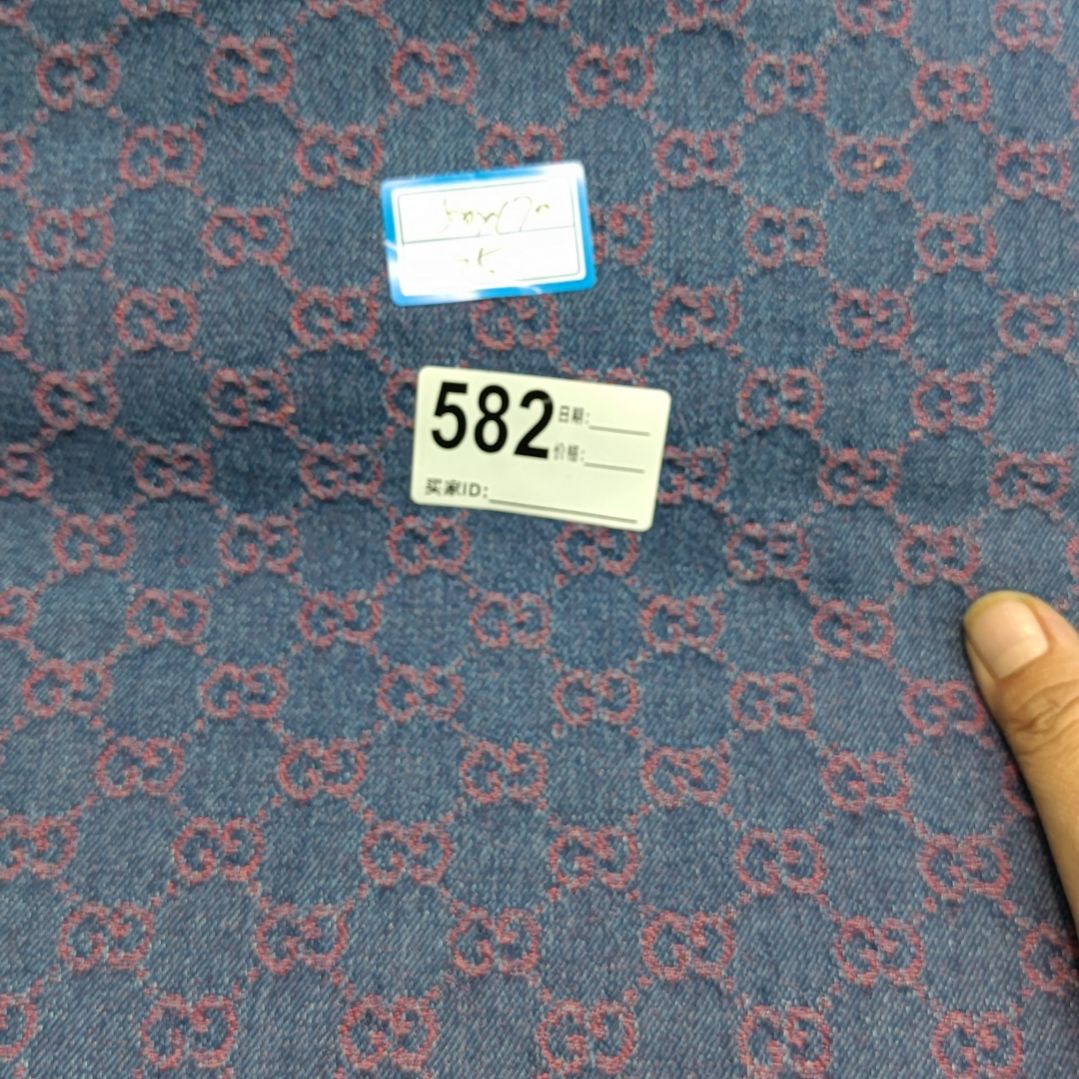 水洗提花牛仔面料0.5*1.7