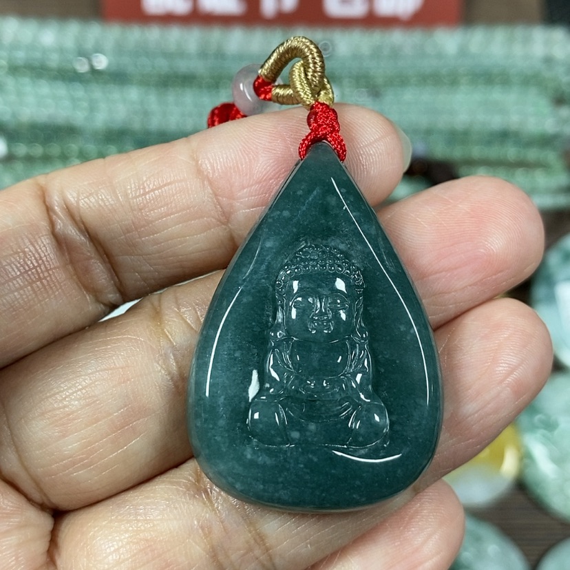 【闪购商品】翡翠颈饰未镶嵌玉吊坠翡翠玉宝宝佛