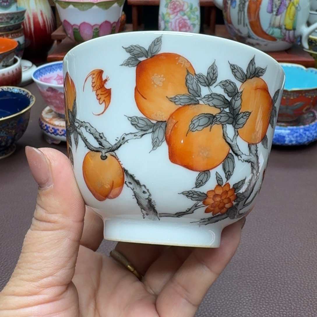 瓷片景德镇仿古手工制作精品展示