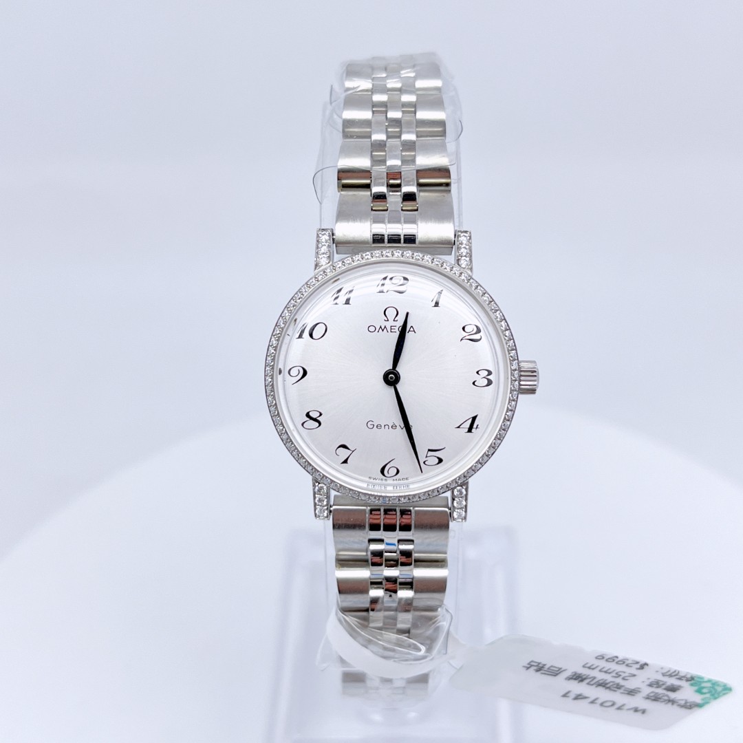 95新 Omega/欧米茄 手动机械表后钻25mm/公价32999/w10141