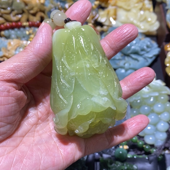 岫玉岫玉吊坠未镶嵌