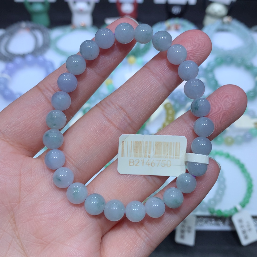 翡翠未镶嵌手串天然