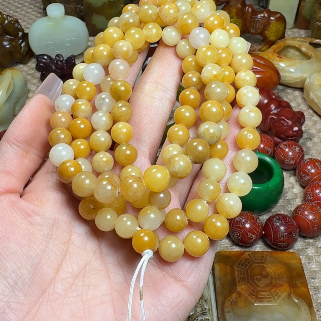 白玉菩提吊坠挂件