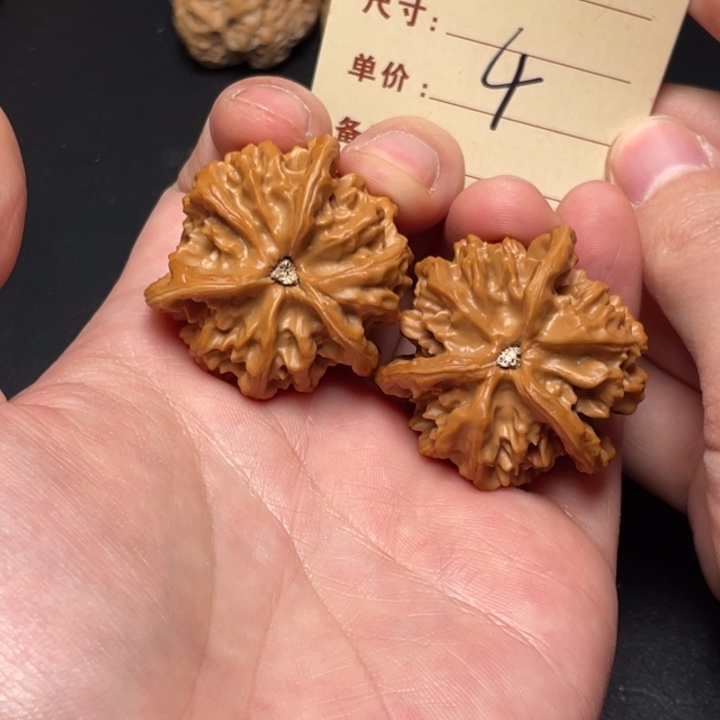 文玩核桃把件三棱39尺以打底4