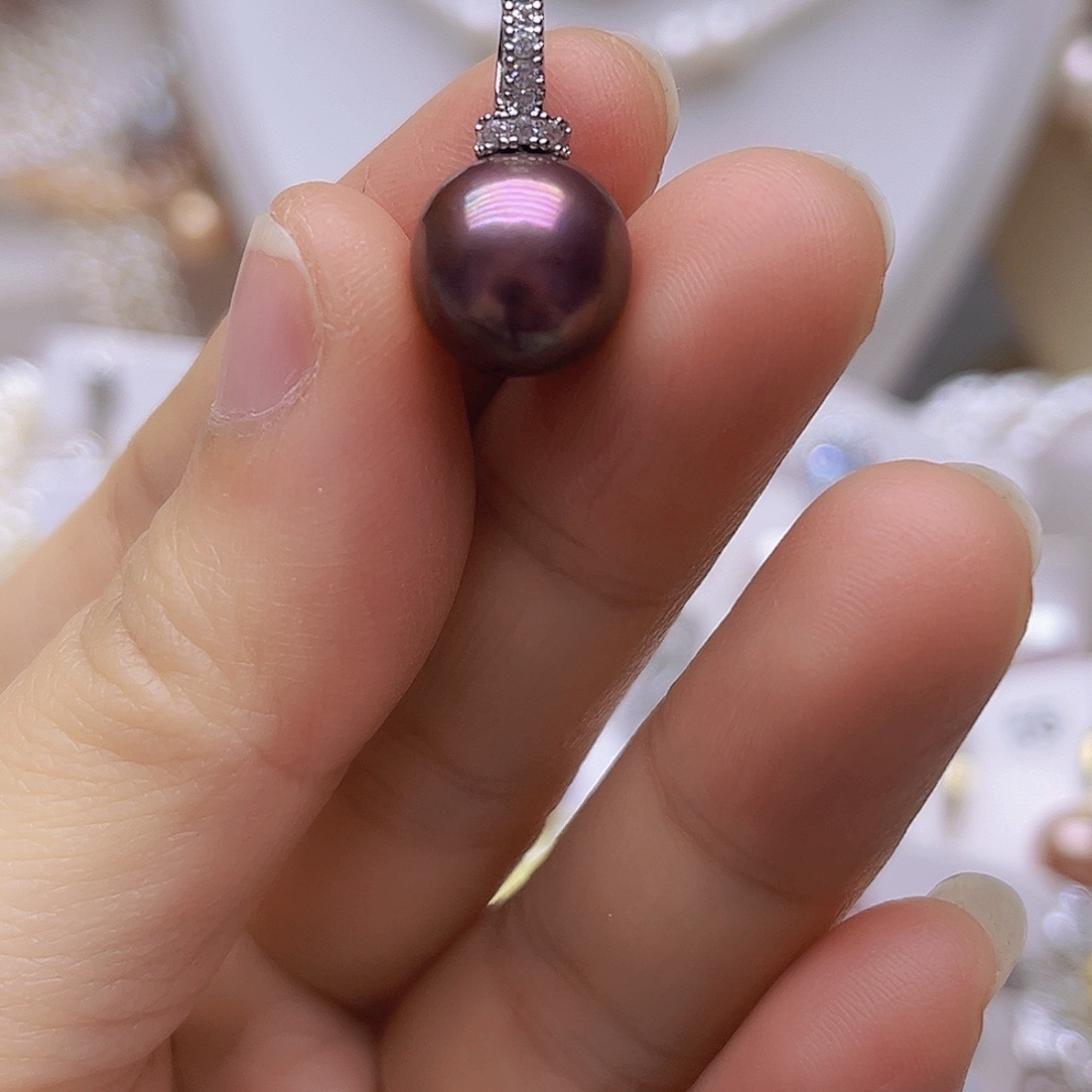 未镶嵌淡水珍珠吊坠或者耳钉