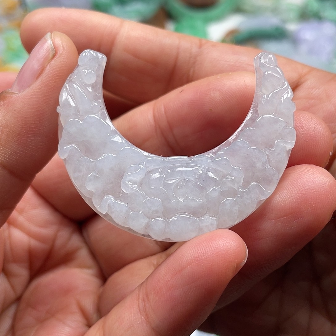 颈饰未镶嵌翡翠翡玉缘翡翠