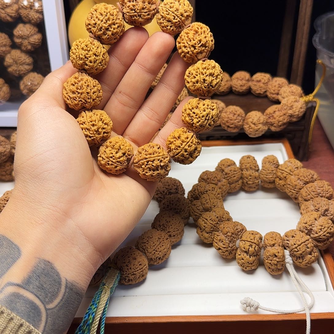 金刚菩提吊坠24双龙