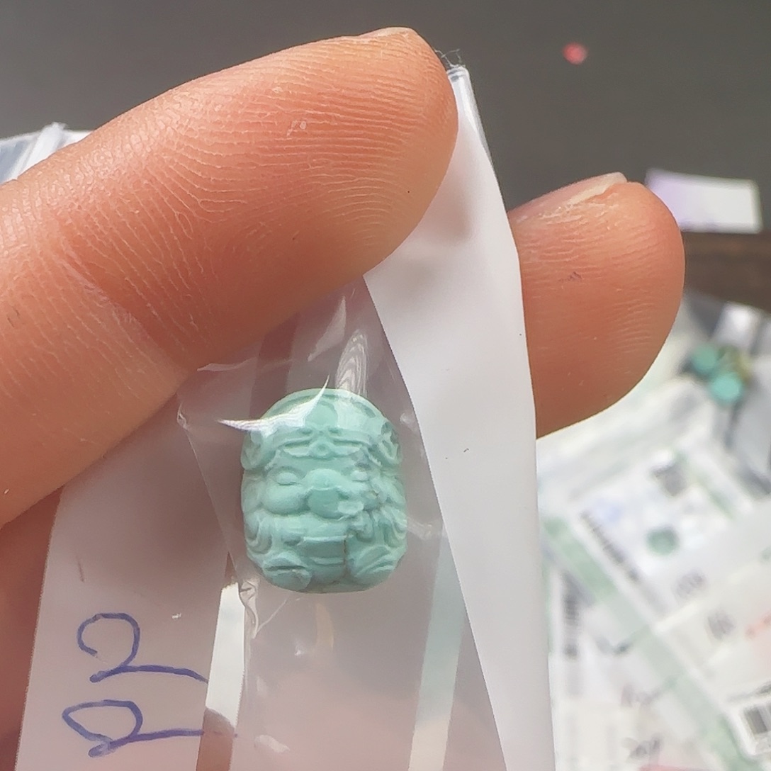 绿松石珠宝半成品未镶嵌