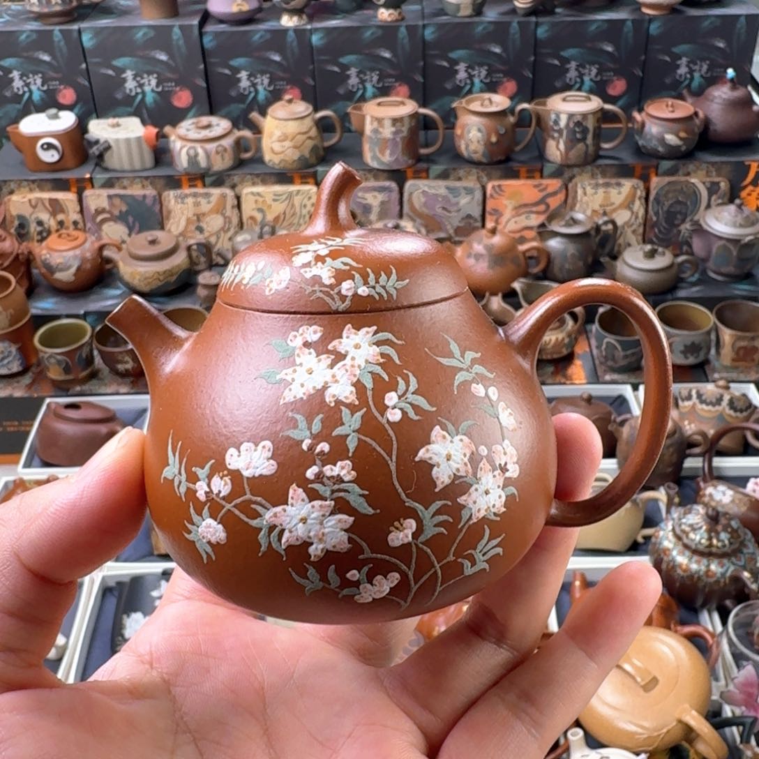 茶壶紫砂150cc原矿精工半手