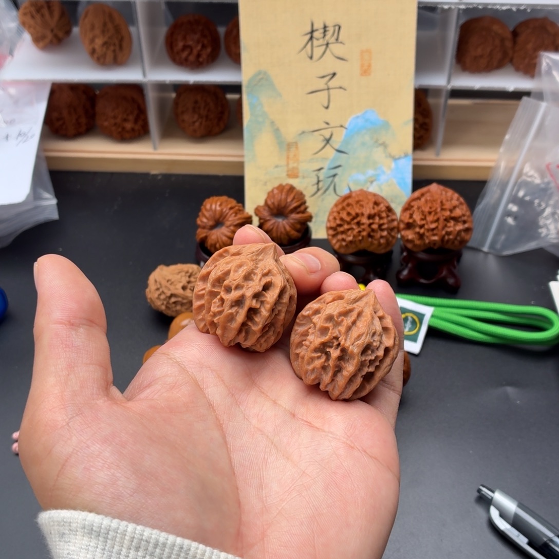 把件文玩核桃曹大龙全品无修34尺