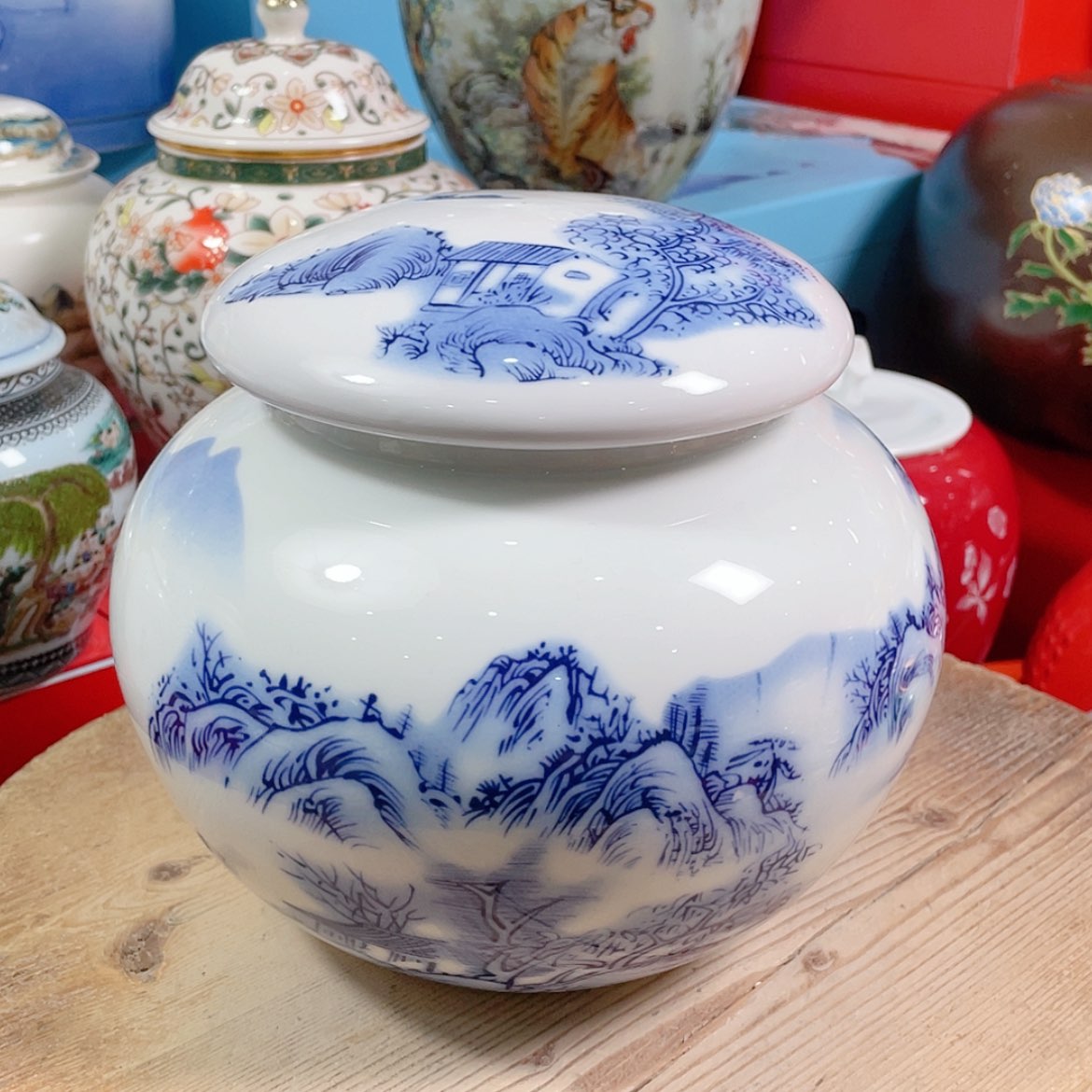 【闪购商品】罐陶瓷茶叶罐密封罐