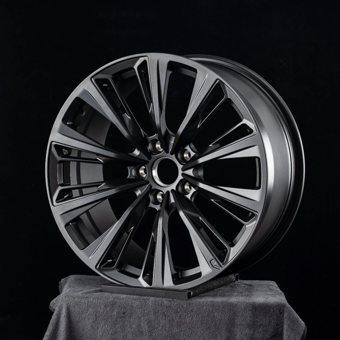 凯迪拉克CT5专用黑翼轮毂CT5专用漫威定制黑翼轮毂19寸黑翼轮毂