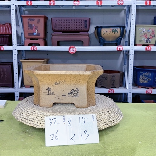 紫砂花盆宜兴紫砂厂