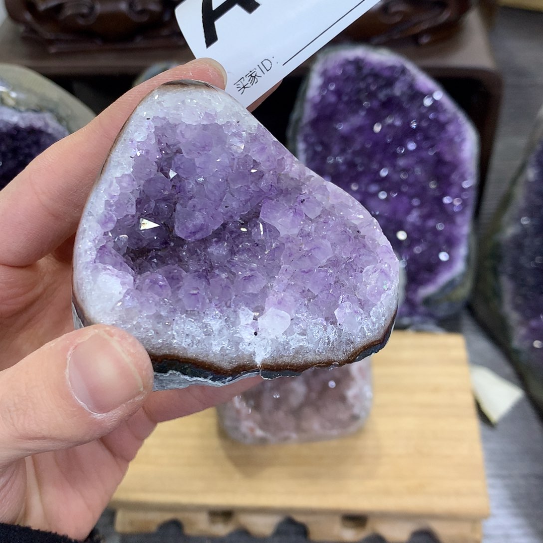 紫晶珠宝半成品未镶嵌950