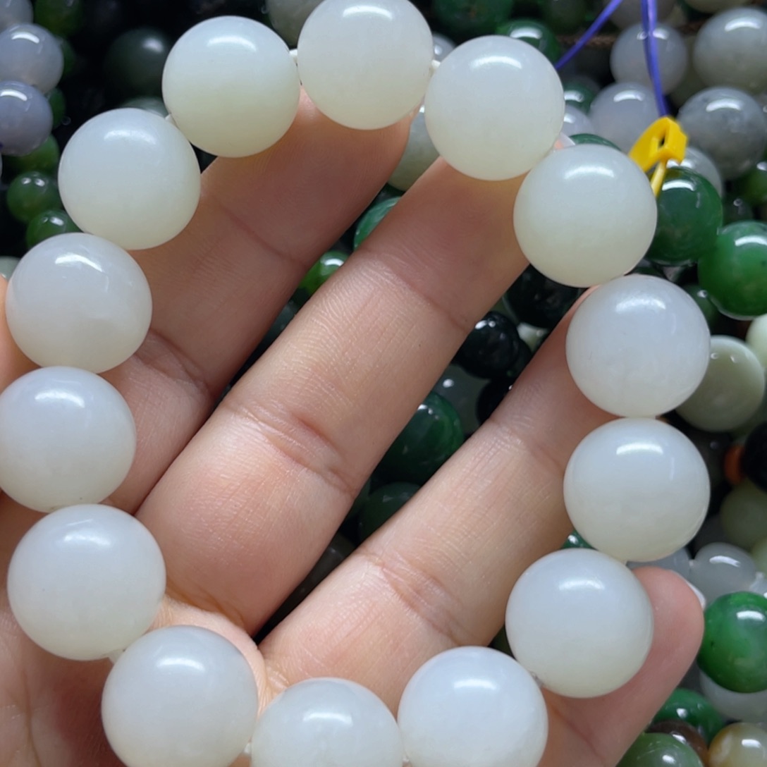 和田玉手链未镶嵌