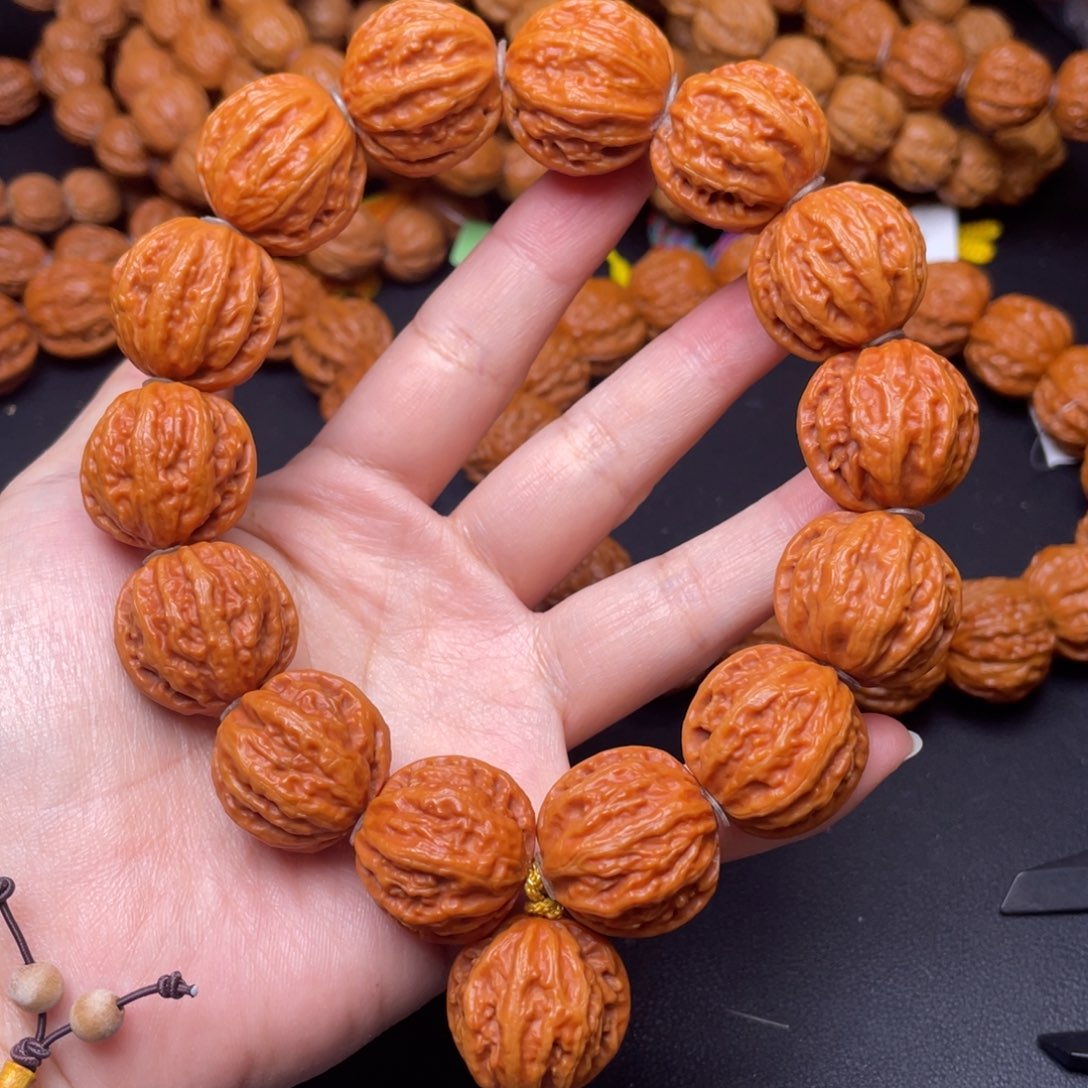 文玩核桃手串矮桩八棱手持