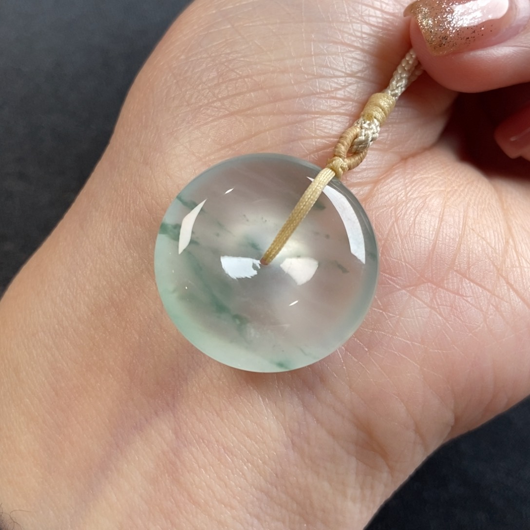 翡翠颈饰未镶嵌22.3-5.7