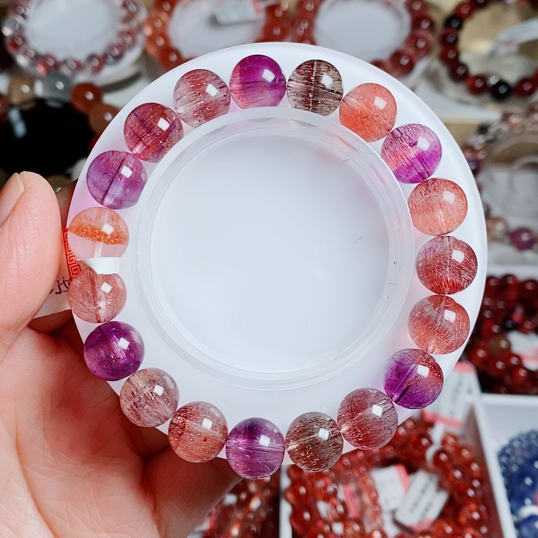 未镶嵌水晶手串糖果超七